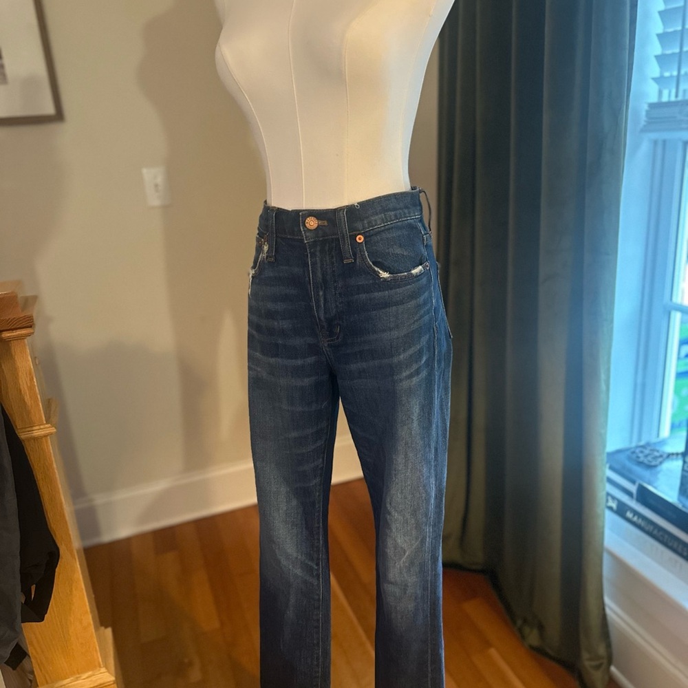 Madewell Blue Ankle Cropped Jeans
